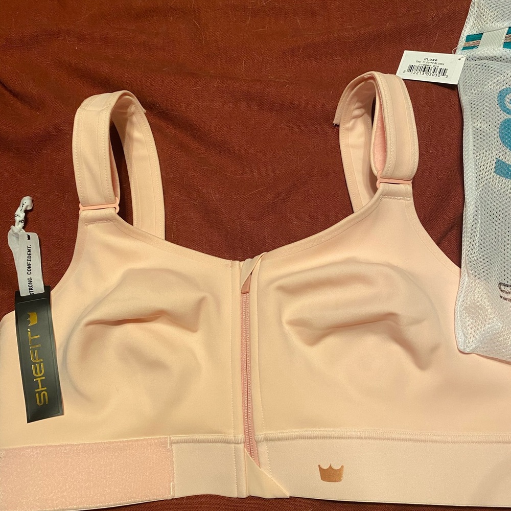 SheFit Pink 2Luxe Bra